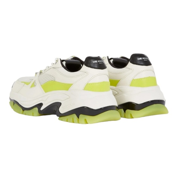 The Kooples Paris WHITE SNEAKERS WITH PLATFORM SOLE NIB size 38/7 women’s - Picture 3 of 14